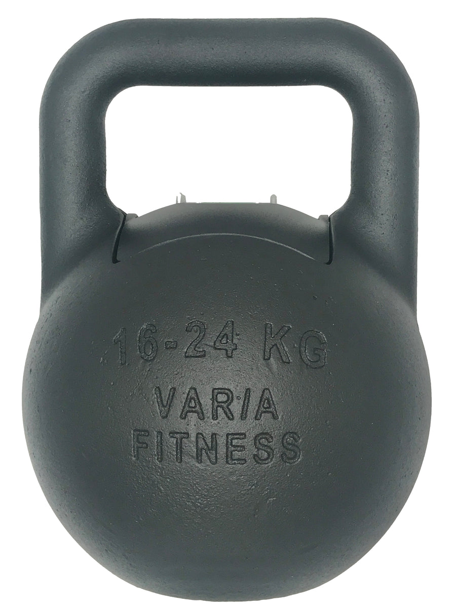 VARIABELL® 16 to 24 KG- PREMIUM (9 Kettlebell weights