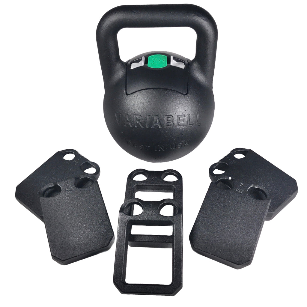VARIABELL® 16 to 24 KG- Competition (9 Kettlebell weights with TRU-BALANCE)