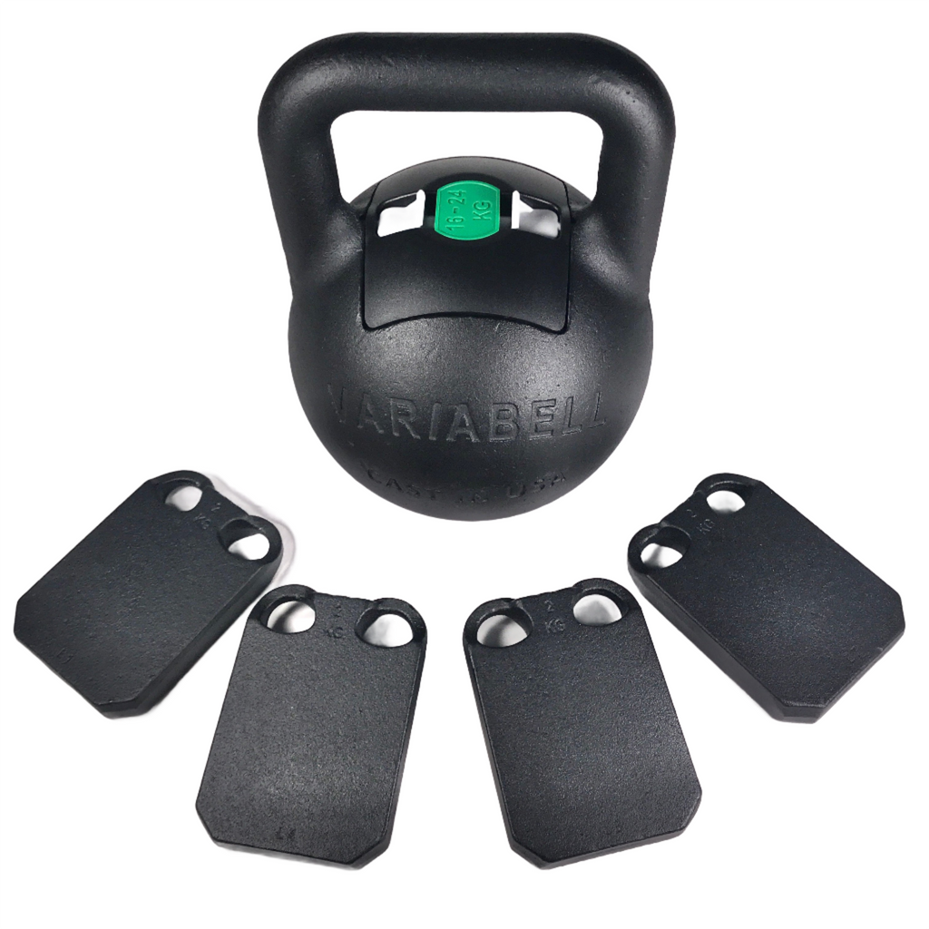 VARIABELL® 16 to 24 KG- STANDARD (5 Kettlebell weights)