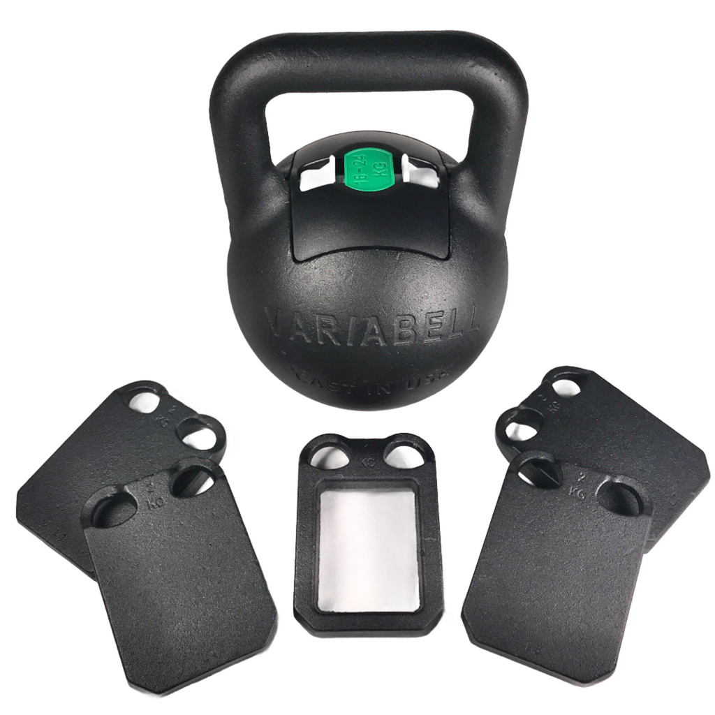 VARIABELL® 16 to 24 KG- PREMIUM (9 Kettlebell weights)